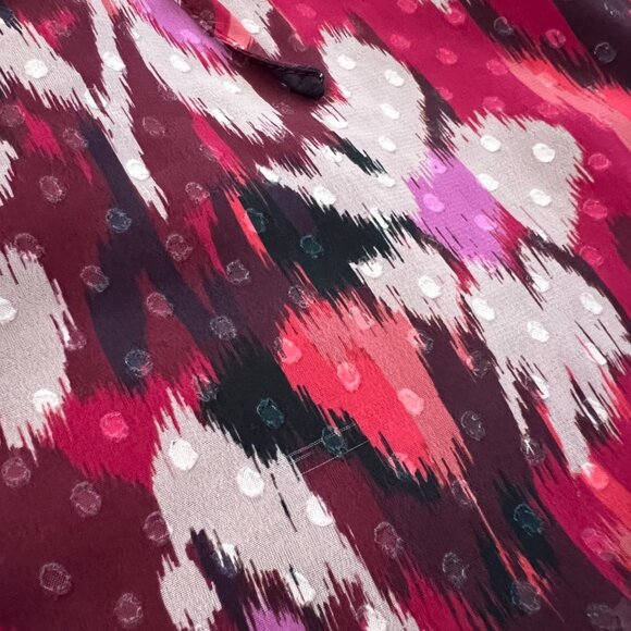 Tribal Jeans Boho Peasant Popover Summer Blouse Top L - Picture 9 of 12